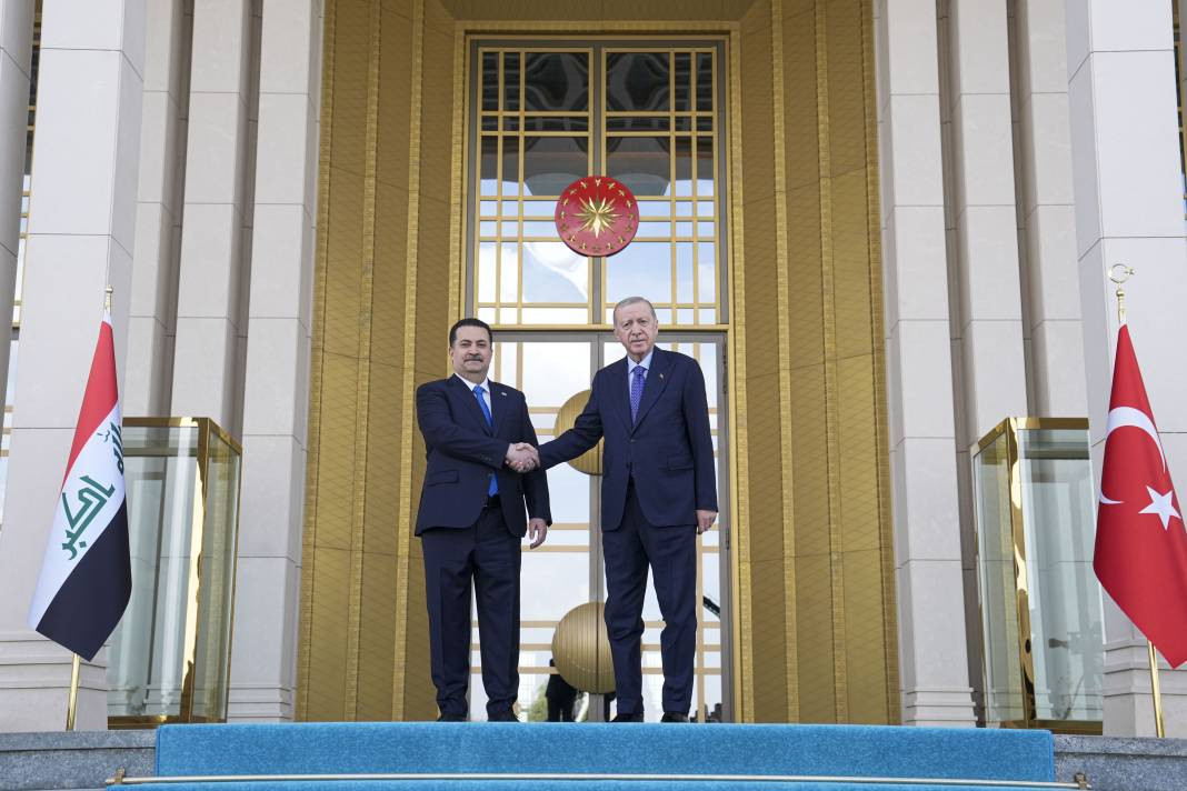 Irak Başbakanı Ankara’da! Külliye’de resmi tören: Sudani’den güç birliği mesajı... - Resim: 18